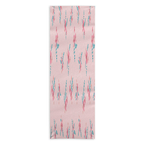 Gabriela Simon Vintage Cherry Blossom Bouquet Yoga Towel