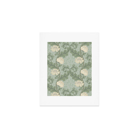 Gabriela Simon Vintage Floral Arts and Crafts Art Print