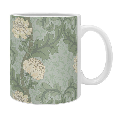 Gabriela Simon Vintage Floral Arts and Crafts Coffee Mug