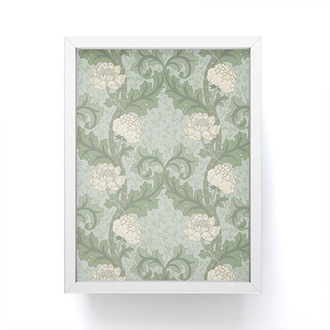 Gabriela Simon Vintage Floral Arts and Crafts Framed Mini Art Print