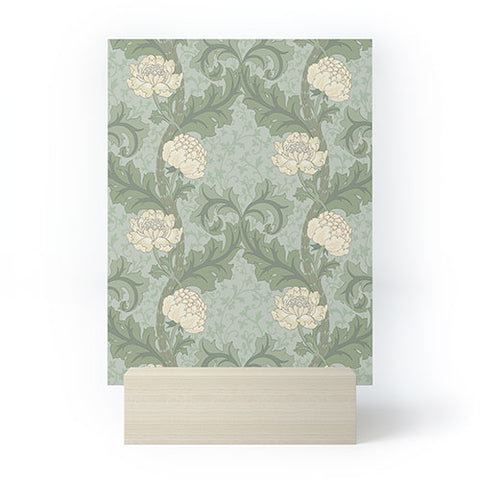 Gabriela Simon Vintage Floral Arts and Crafts Mini Art Print