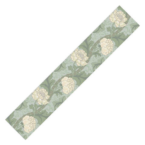 Gabriela Simon Vintage Floral Arts and Crafts Table Runner