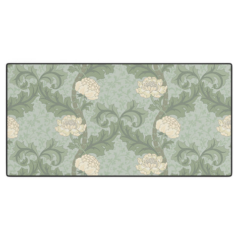 Gabriela Simon Vintage Floral Arts and Crafts Desk Mat