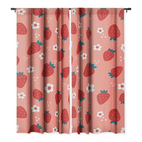 Gabriela Simon Wild Strawberries Red Blackout Non Repeat