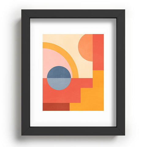 Gaite Abstract Geometric Shapes 31 Recessed Framing Rectangle