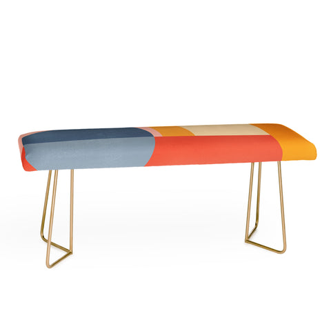 Gaite Abstract Geometric Shapes 31 Bench