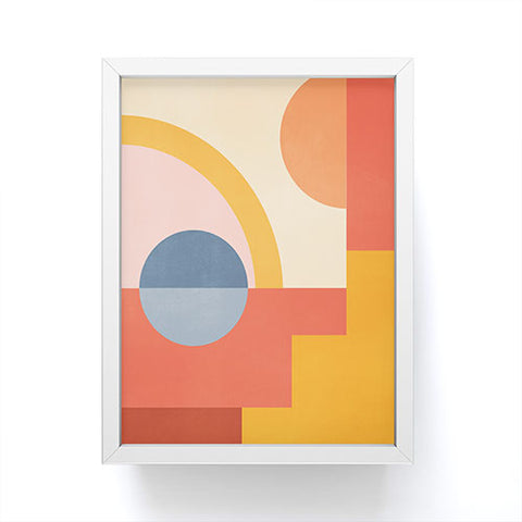 Gaite Abstract Geometric Shapes 31 Framed Mini Art Print
