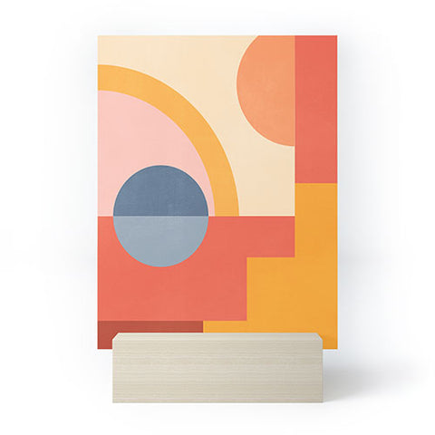 Gaite Abstract Geometric Shapes 31 Mini Art Print