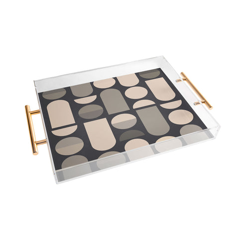 Gaite Abstract Geometric Shapes 73 Acrylic Tray