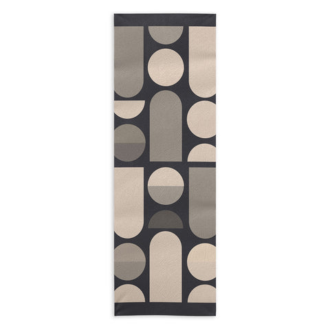 Gaite Abstract Geometric Shapes 73 Yoga Towel