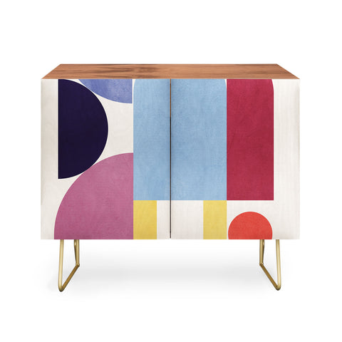 Gaite Abstract Shapes 55 Credenza