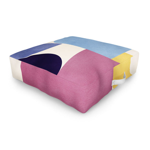 Gaite Abstract Shapes 55 Outdoor Floor Cushion