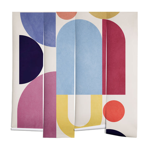 Gaite Abstract Shapes 55 Wall Mural