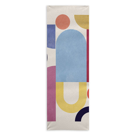 Gaite Abstract Shapes 55 Yoga Towel
