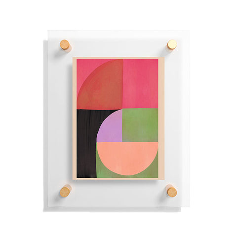 Gaite Abstract Shapes 61 Floating Acrylic Print