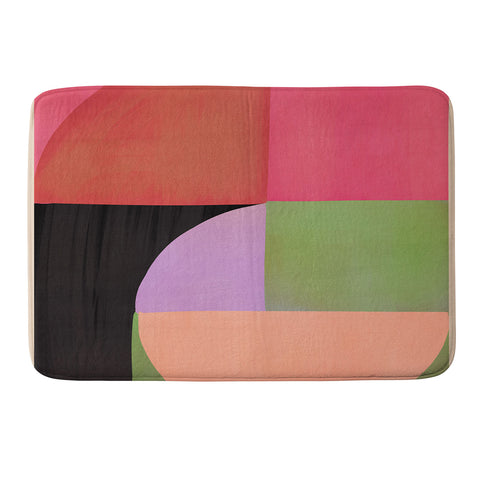 Gaite Abstract Shapes 61 Memory Foam Bath Mat
