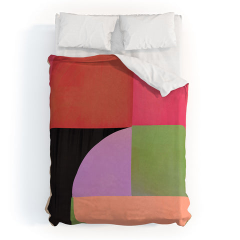 Gaite Abstract Shapes 61 Duvet Cover