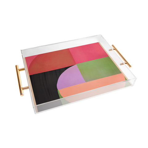 Gaite Abstract Shapes 61 Acrylic Tray