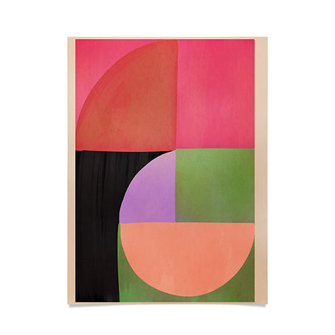 Gaite Abstract Shapes 61 Poster