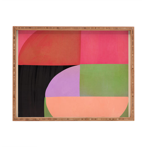 Gaite Abstract Shapes 61 Rectangular Tray