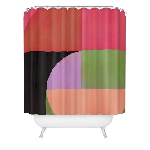 Gaite Abstract Shapes 61 Shower Curtain