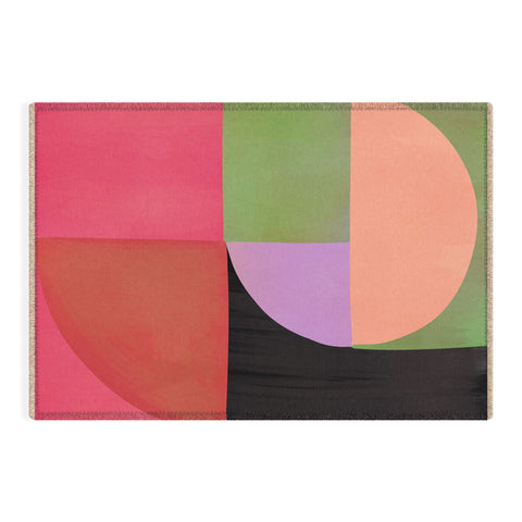 Gaite Abstract Shapes 61 Outdoor Rug