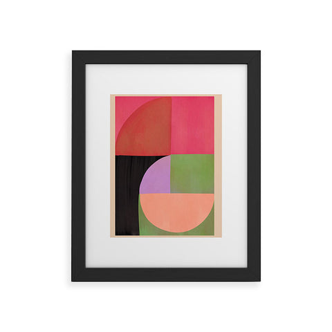 Gaite Abstract Shapes 61 Framed Art Print