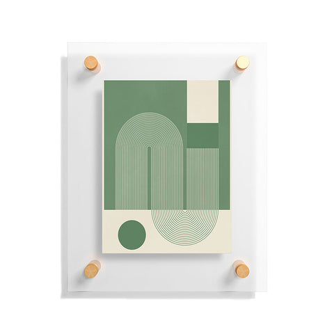 Gaite Abstract Shapes78 Floating Acrylic Print