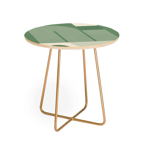 Gaite Abstract Shapes78 Round Side Table