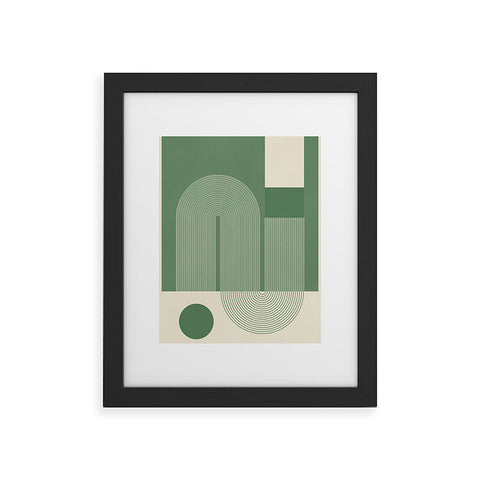 Gaite Abstract Shapes78 Framed Art Print