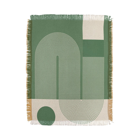 Gaite Abstract Shapes78 Throw Blanket