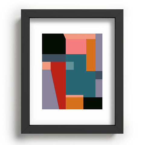 Gaite geometric abstract 252 Recessed Framing Rectangle