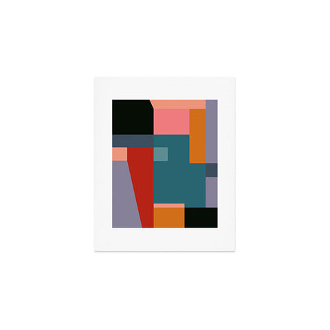 Gaite geometric abstract 252 Art Print