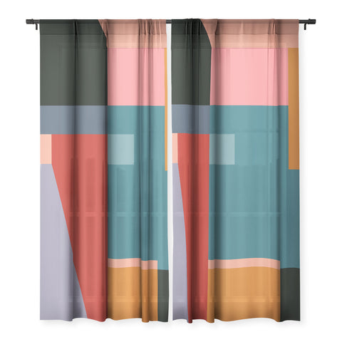 Gaite geometric abstract 252 Sheer Non Repeat