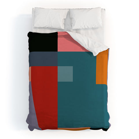 Gaite geometric abstract 252 Duvet Cover