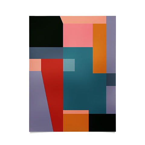 Gaite geometric abstract 252 Poster