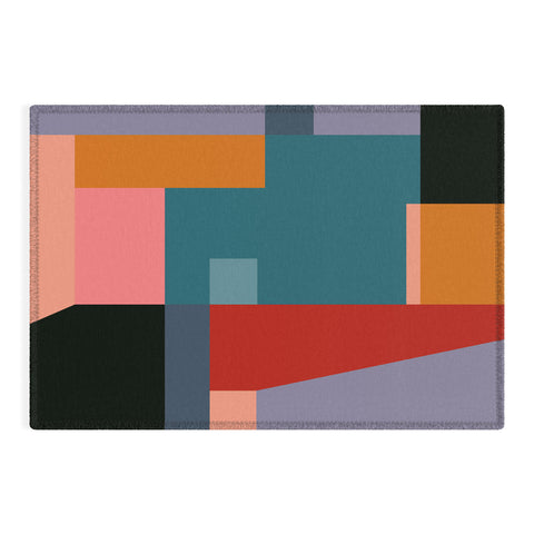 Gaite geometric abstract 252 Outdoor Rug