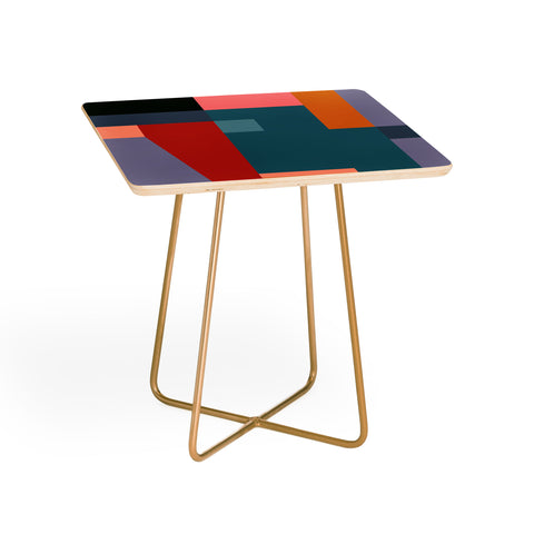 Gaite geometric abstract 252 Side Table