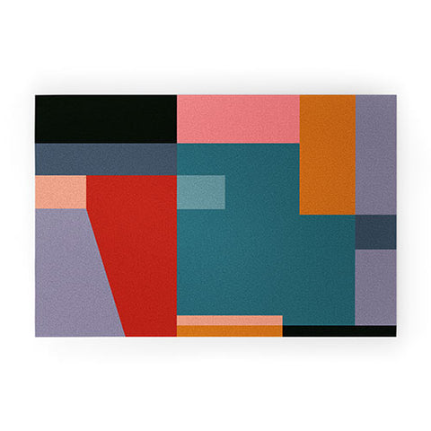 Gaite geometric abstract 252 Welcome Mat