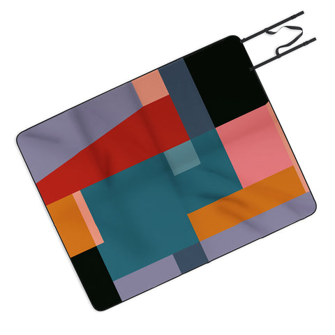 Gaite geometric abstract 252 Picnic Blanket