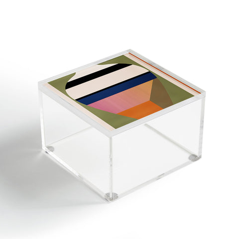 Gaite Geometric Abstract Vase 3 Acrylic Box