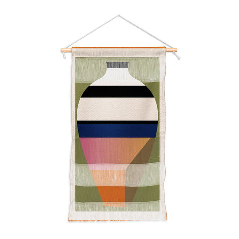 Gaite Geometric Abstract Vase 3 Wall Hanging Portrait