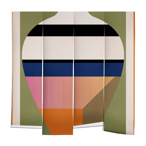 Gaite Geometric Abstract Vase 3 Wall Mural