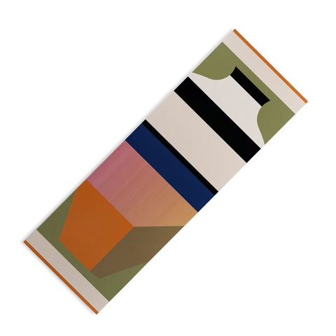 Gaite Geometric Abstract Vase 3 Yoga Mat