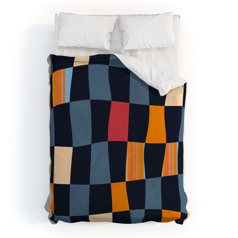 Gaite Geometric Abstraction 238 Duvet Cover
