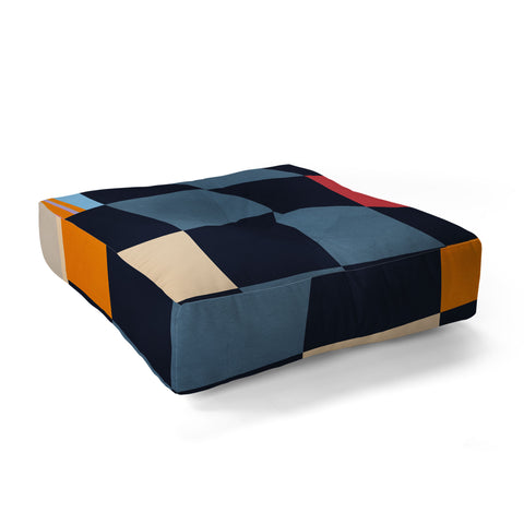 Gaite Geometric Abstraction 238 Floor Pillow Square