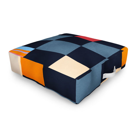 Gaite Geometric Abstraction 238 Outdoor Floor Cushion