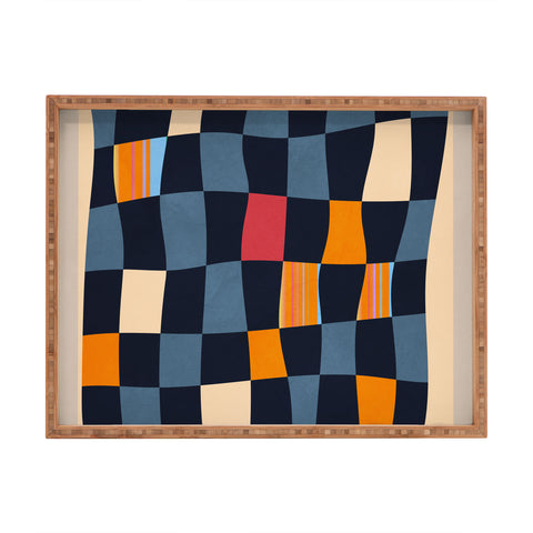 Gaite Geometric Abstraction 238 Rectangular Tray