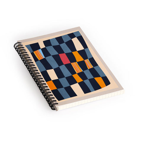 Gaite Geometric Abstraction 238 Spiral Notebook