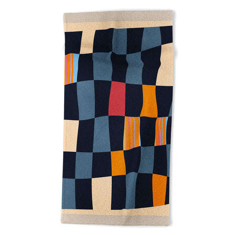 Gaite Geometric Abstraction 238 Beach Towel
